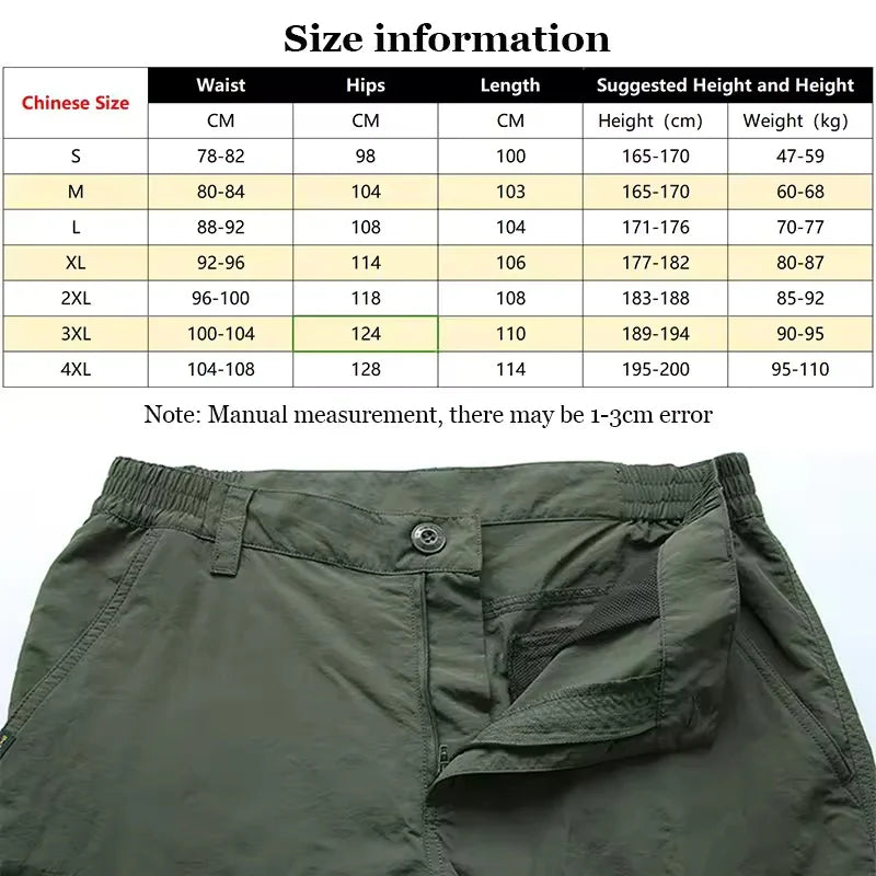 Military Tactical Pants - Waterproof Multi-Pocket Outdoor Trousers