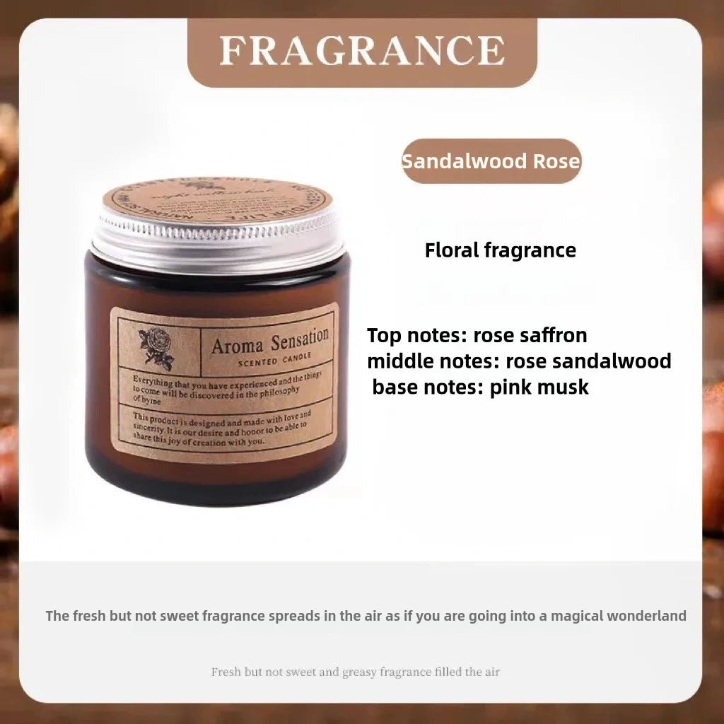 Scented Soy Candles - Smokeless Aromatic Luxury Decor