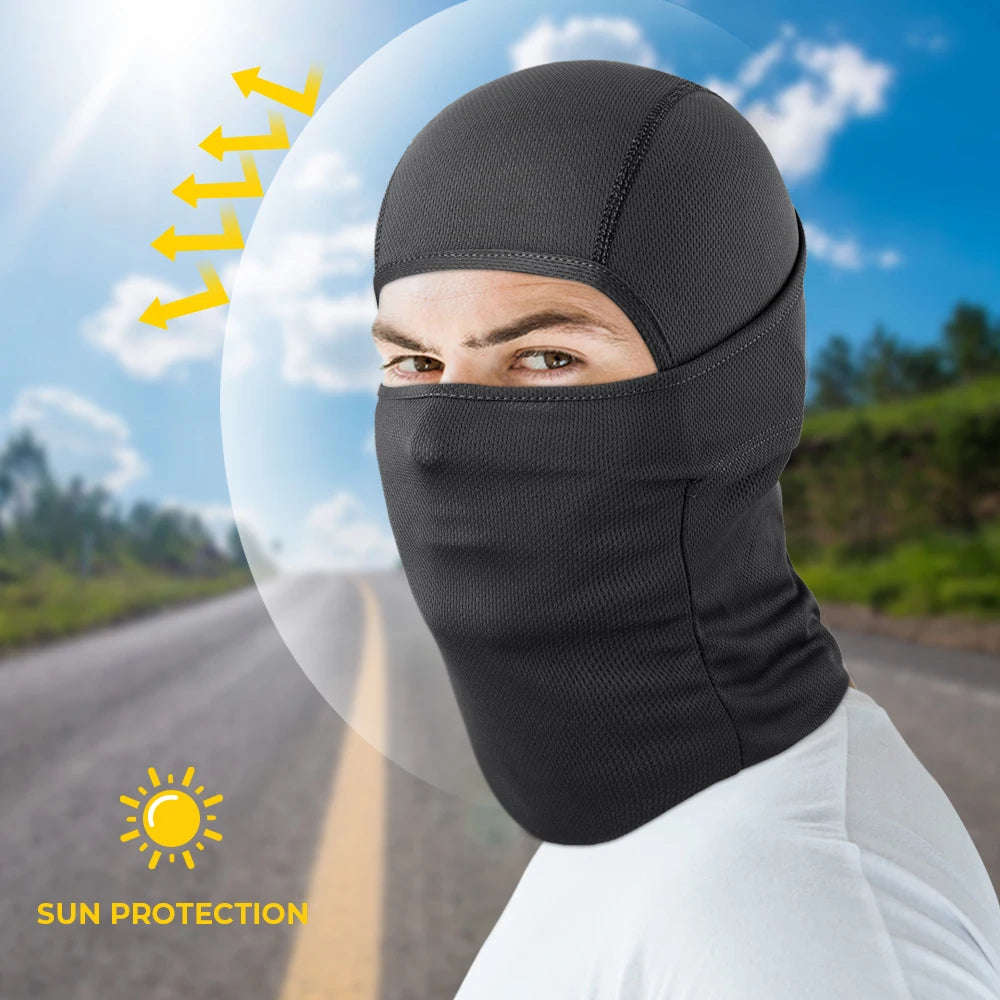 Tactical Balaclava Full Face Mask - Quick-Dry Summer Head Cover
