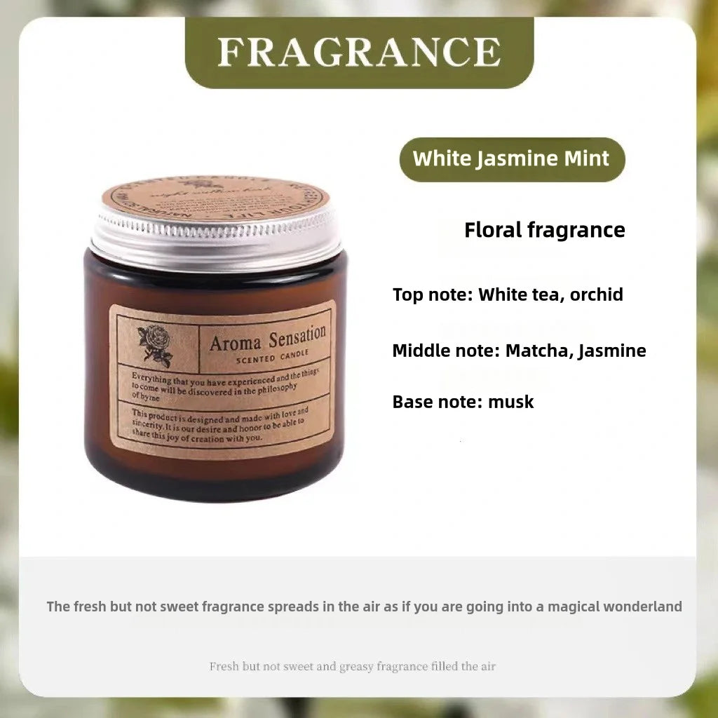 Scented Soy Candles - Smokeless Aromatic Luxury Decor