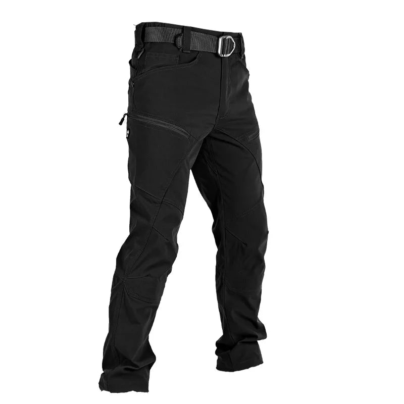 Tactical Pants Men - Multi-Pocket Cargo Waterproof Quick-Dry Trousers