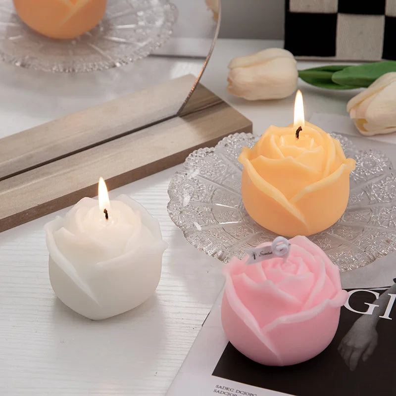 Scented Decorative Candle - Aromatherapy & Nordic Room Decor