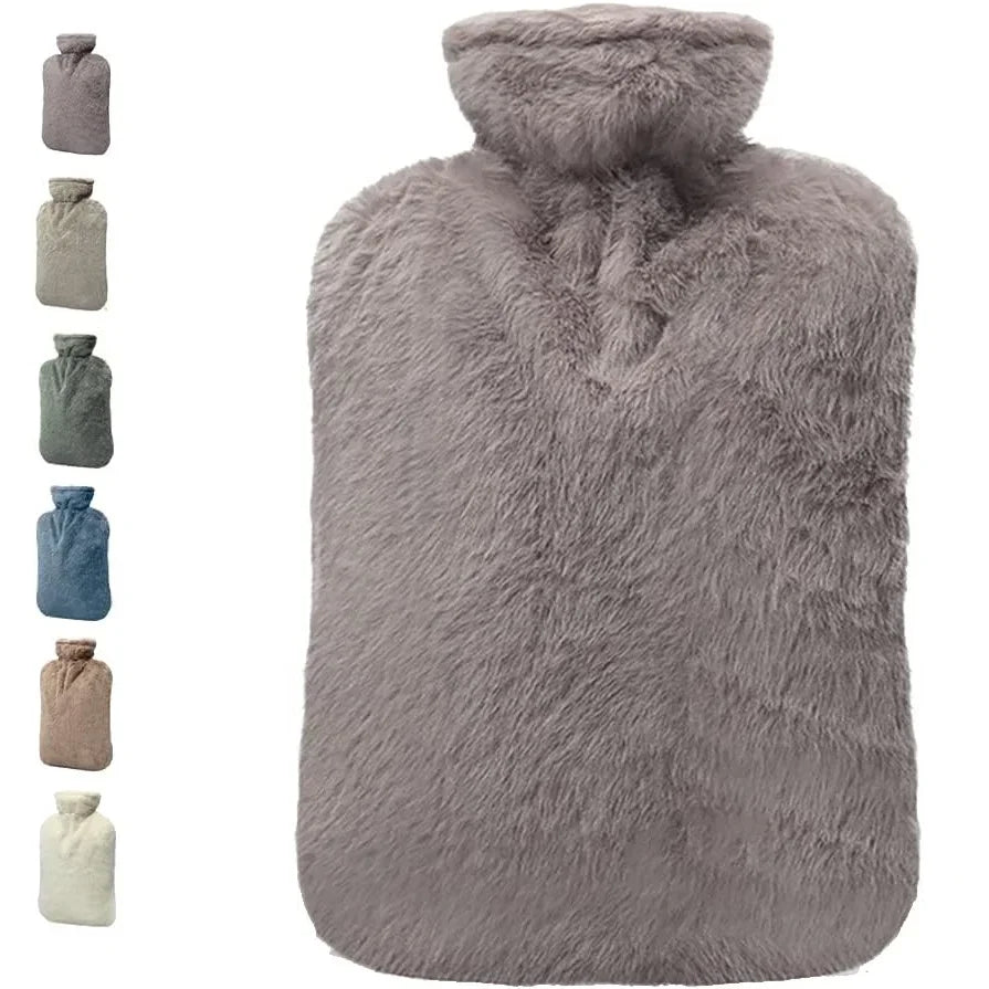 2L Hot Water Bottle with Cover | Neck & Shoulder Pain Relief