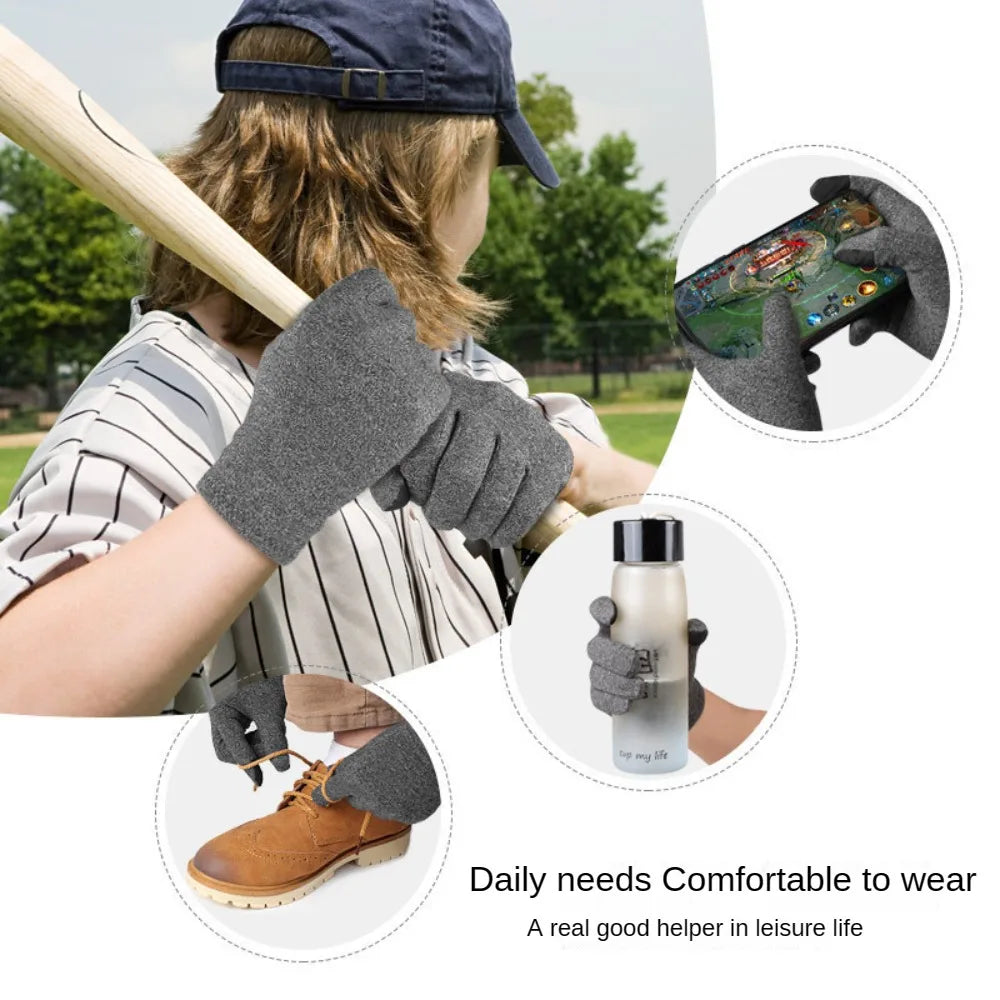 Magnetic Arthritis Gloves for Women - Rheumatoid Pain Relief & Compression