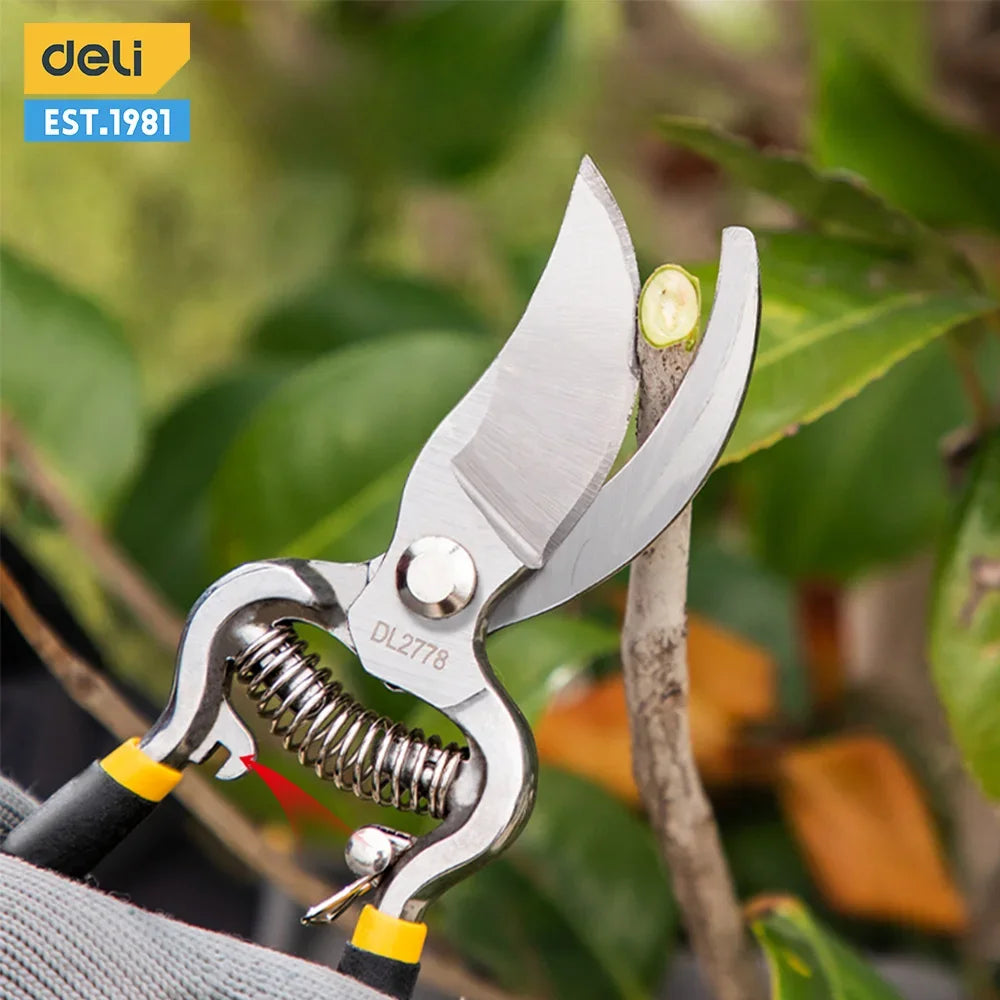DELI 8" Garden Pruning Shears