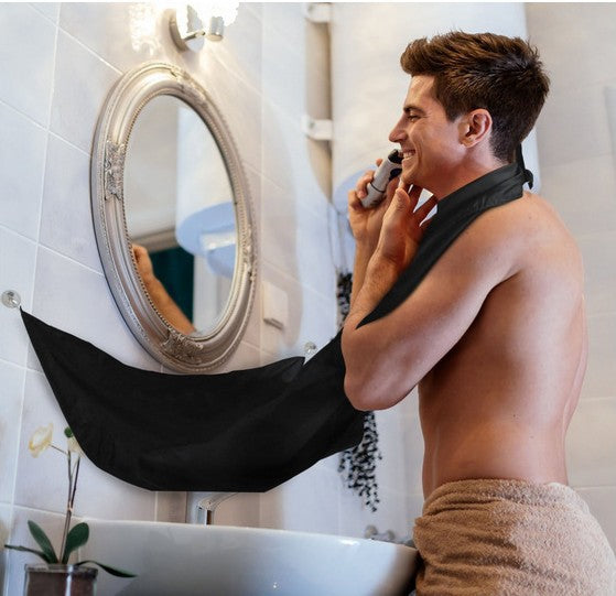 Universal Barber Apron – Sucker Shaving & Beard Wrapping Bib for Adults & Children