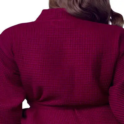 Womens Waffle Robe: Lightweight, Quick-Dry Spa Comfort