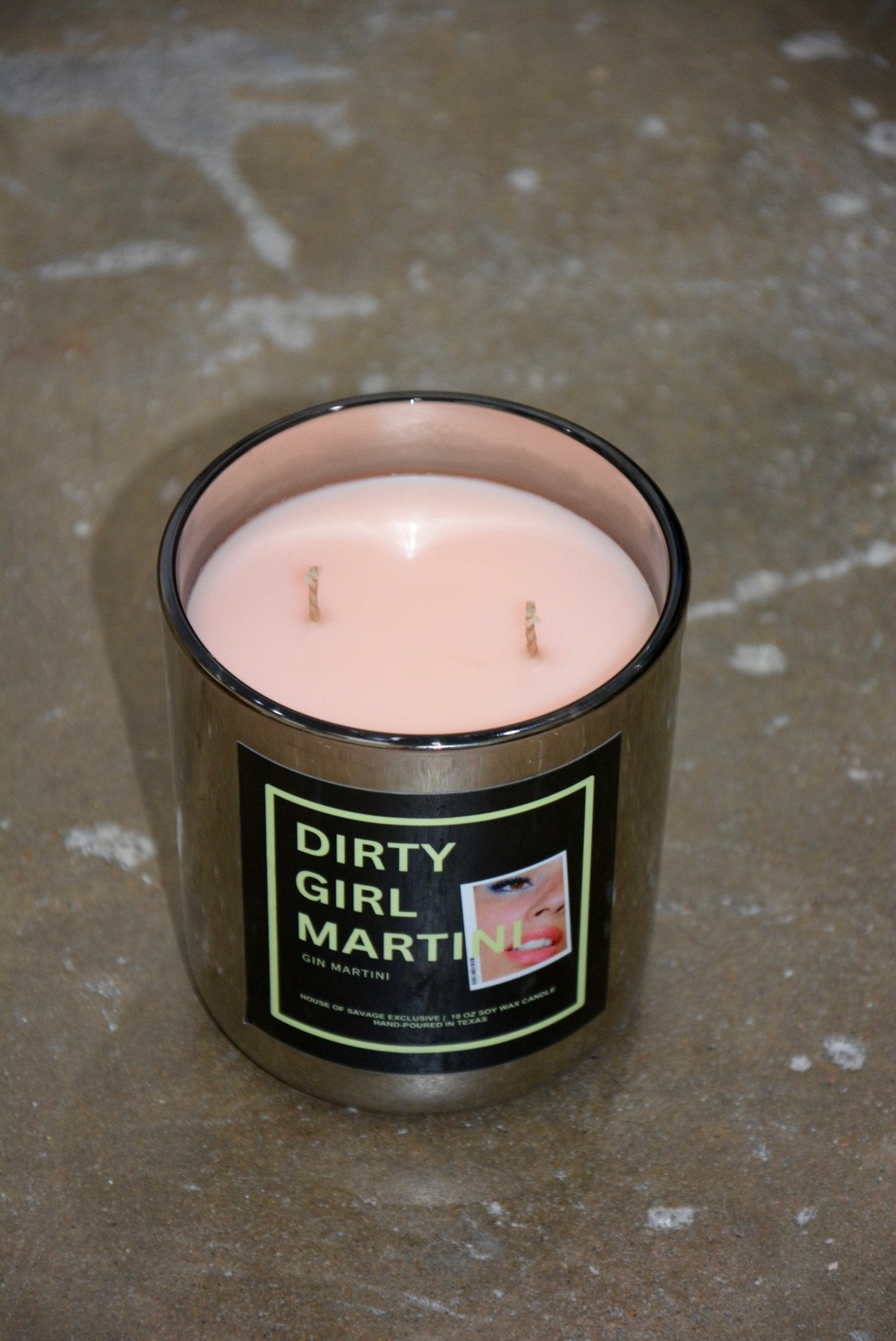 DIRTY GIRL MARTINI CANDLE