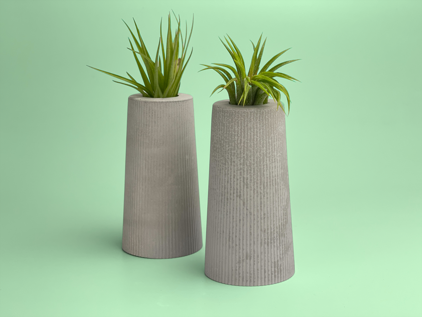 Handmade Concrete Planter – Minimalist Succulent & Herb Pot