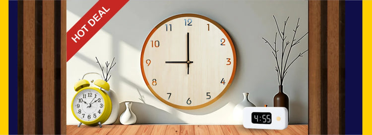 Clock Wall Decoration for Living Room & Home
