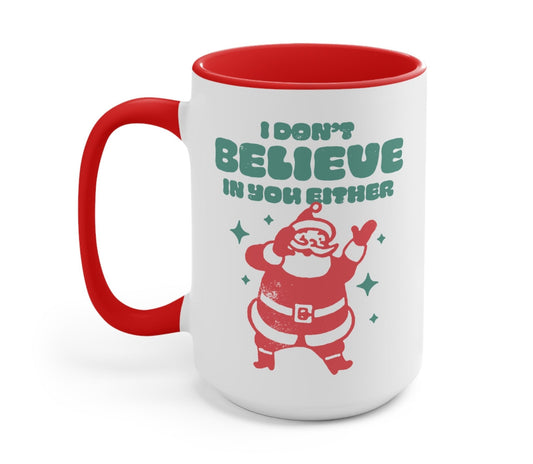 Deluxe 15oz Green Ceramic Mug – Double-Sided Print