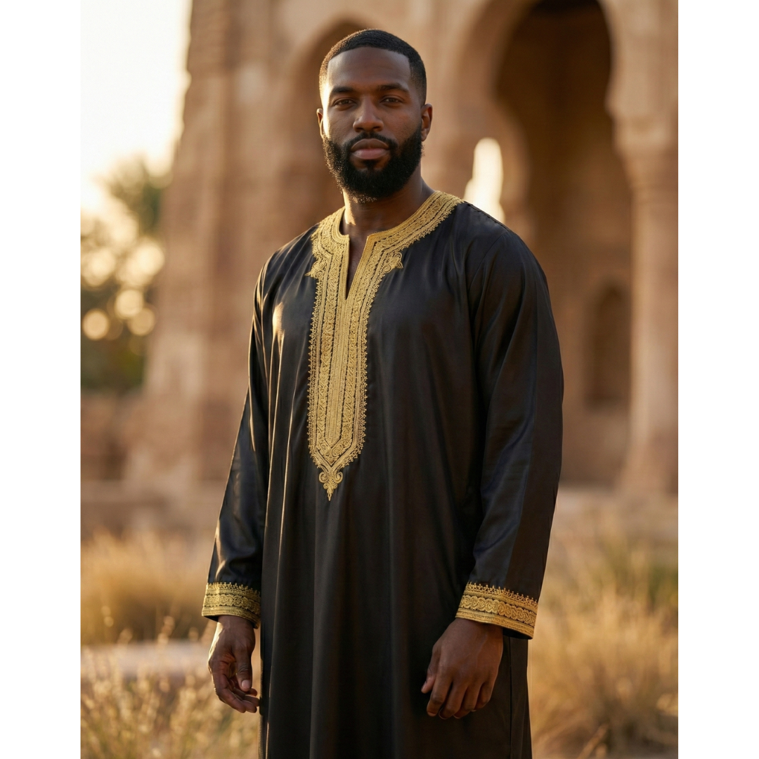 Elegant Men’s Muslim Clothing – Traditional Thobe & Kurta Collection