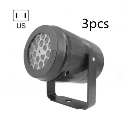 Dynamic Rotating Snowflake Projector for Outdoor Xmas Decor