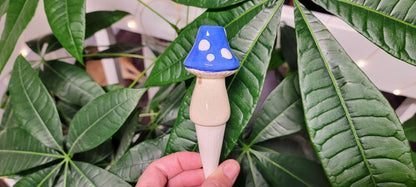 Mini Toadstool Ceramic Plant Watering Spike