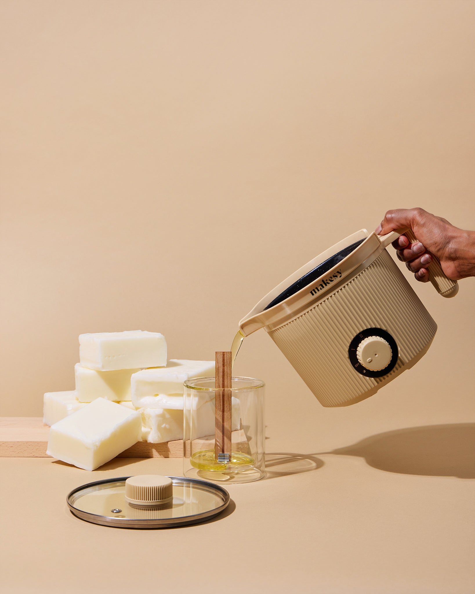 2.5 lb Electric Wax Melting Pot – Candle, Soap & Oil Heater