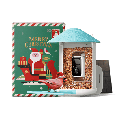 Solar Smart Bird Feeder with AI HD Camera