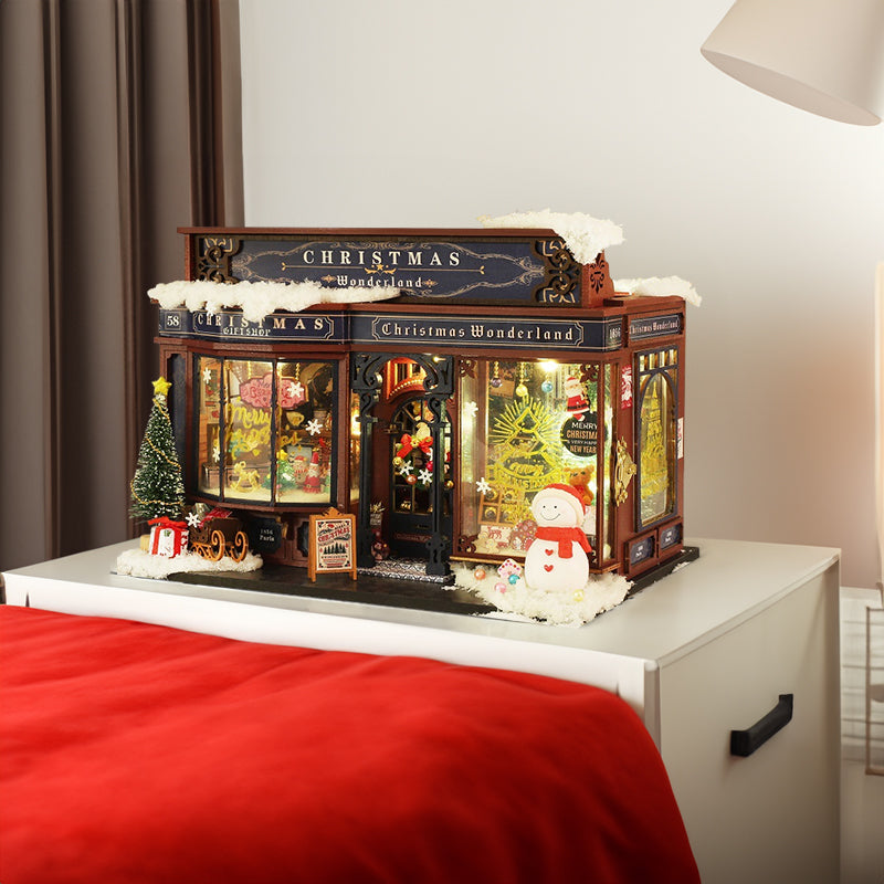 DIY LED Christmas Wonderland Miniature Kit