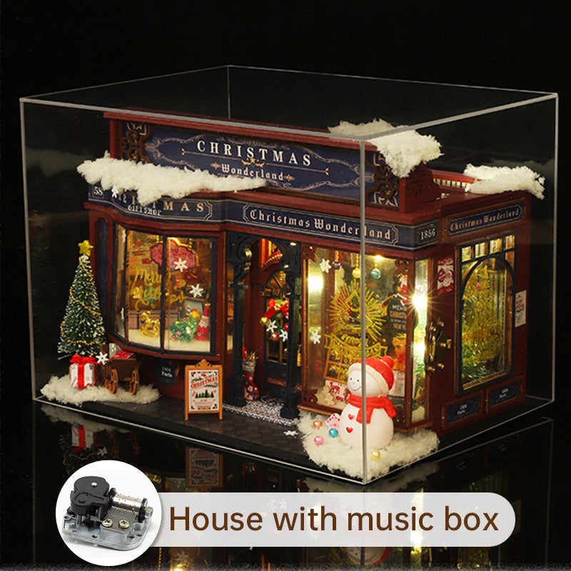 DIY LED Christmas Wonderland Miniature Kit