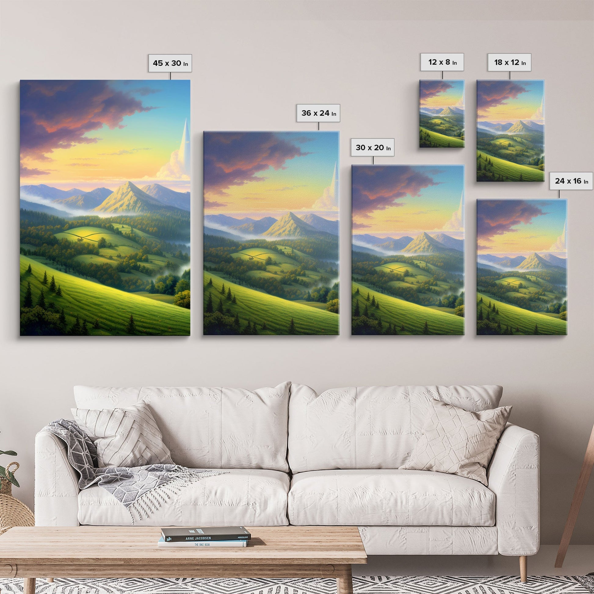 Modern Wall Art | Premium Canvas Prints | Hand-Stretched Giclée Artwor