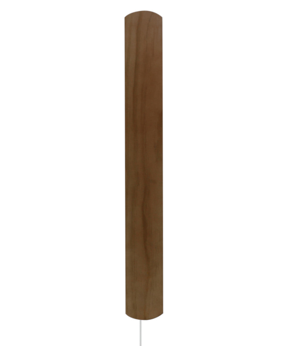 3"W Solid Wood Hover Plank Corner/Wall Accent Light Plug-In