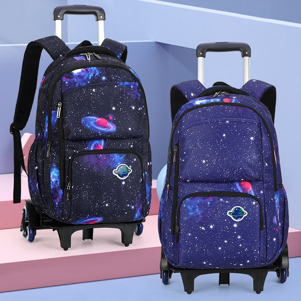 Schoolbag Climbing Stairs Large Capacity Fashion Multi Layer Layer