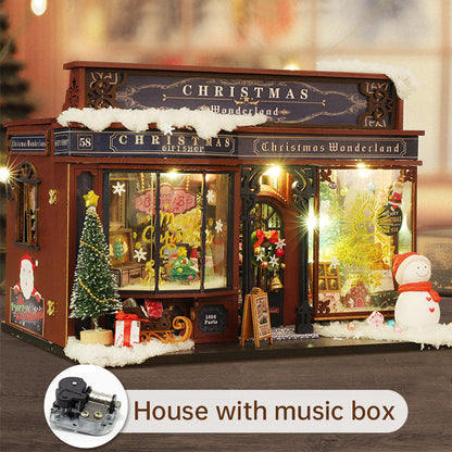 DIY LED Christmas Wonderland Miniature Kit