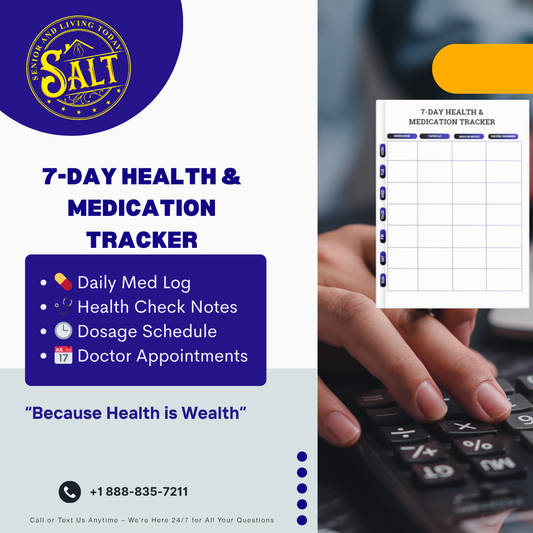 7 Day Health & Medication Tracker