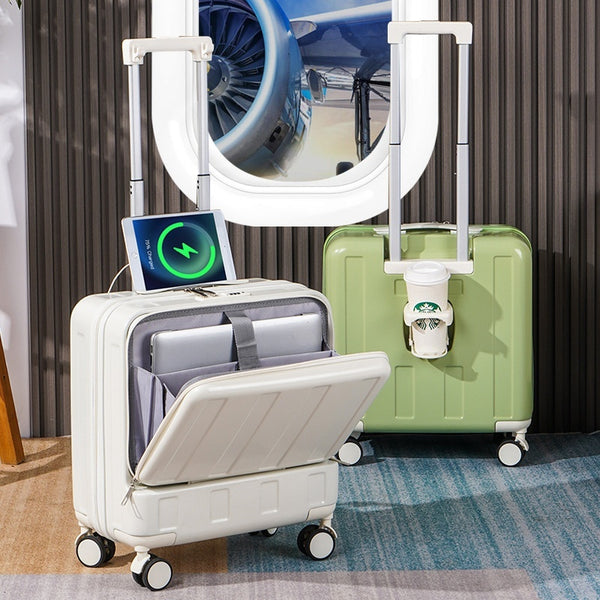 New Full Opening Multi Functional Luggage 18 Inch