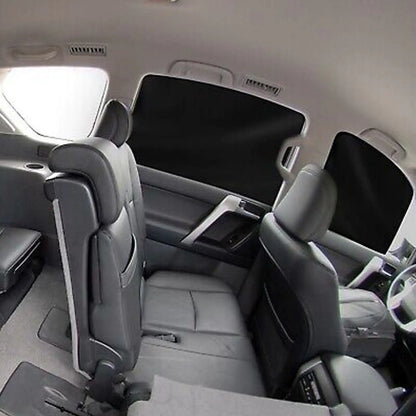 Magnetic Car Sun Shade 4-Pack | UV Mesh Window Covers