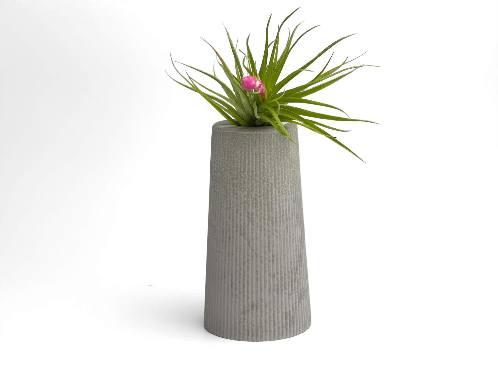 Handmade Concrete Planter – Minimalist Succulent & Herb Pot