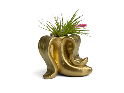 Handmade Concrete Banana Air Plant Holder