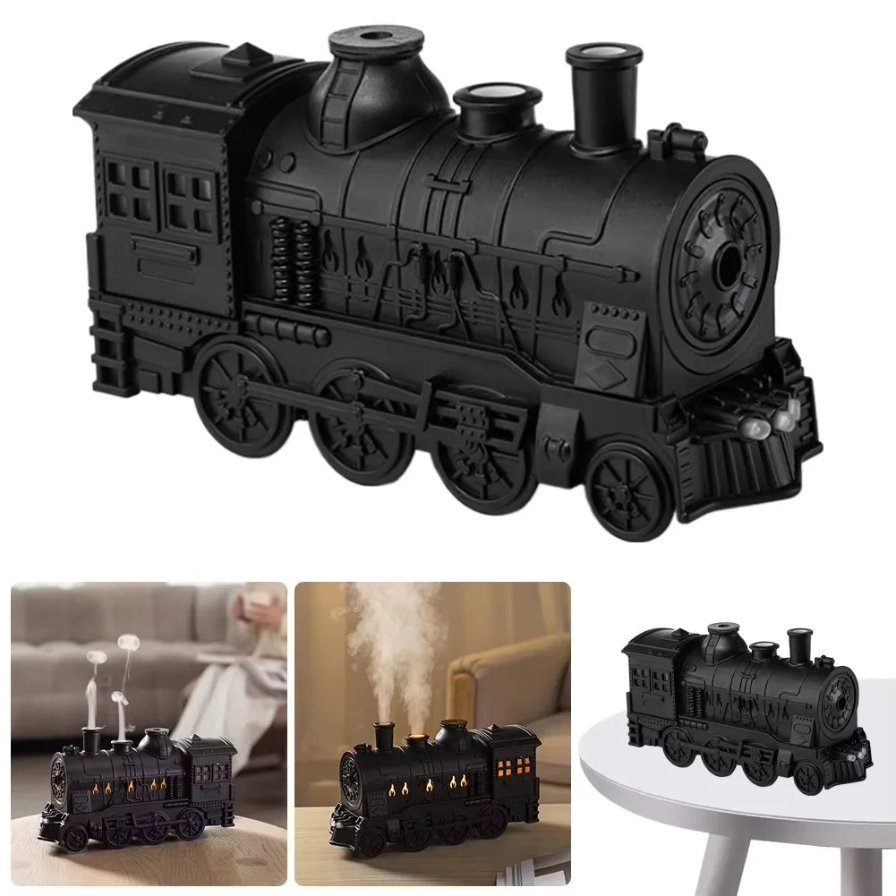 Mini Train Shape Aromatherapy Diffuser with LED Lamp