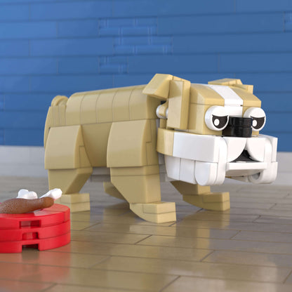 Bulldog - Building Set made using LEGO parts