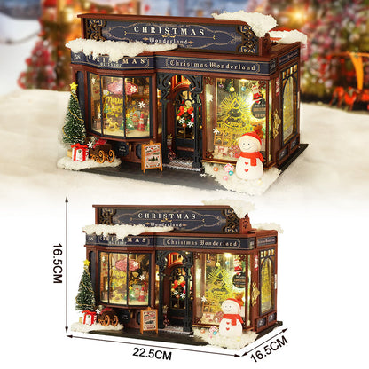 DIY LED Christmas Wonderland Miniature Kit