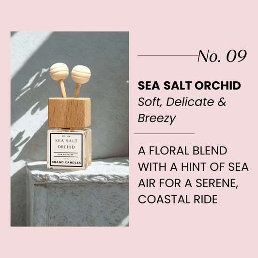 Sea Salt Orchid Car Diffuser