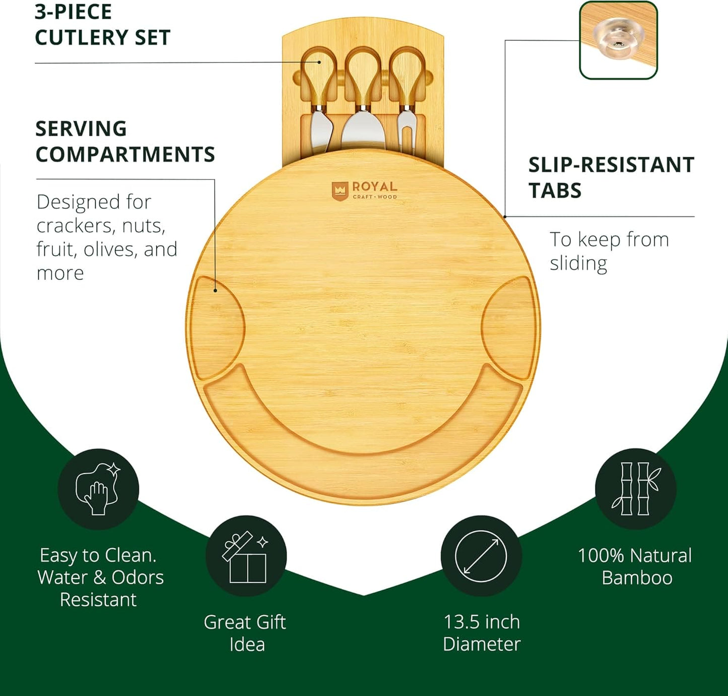 Cheese Board, Round