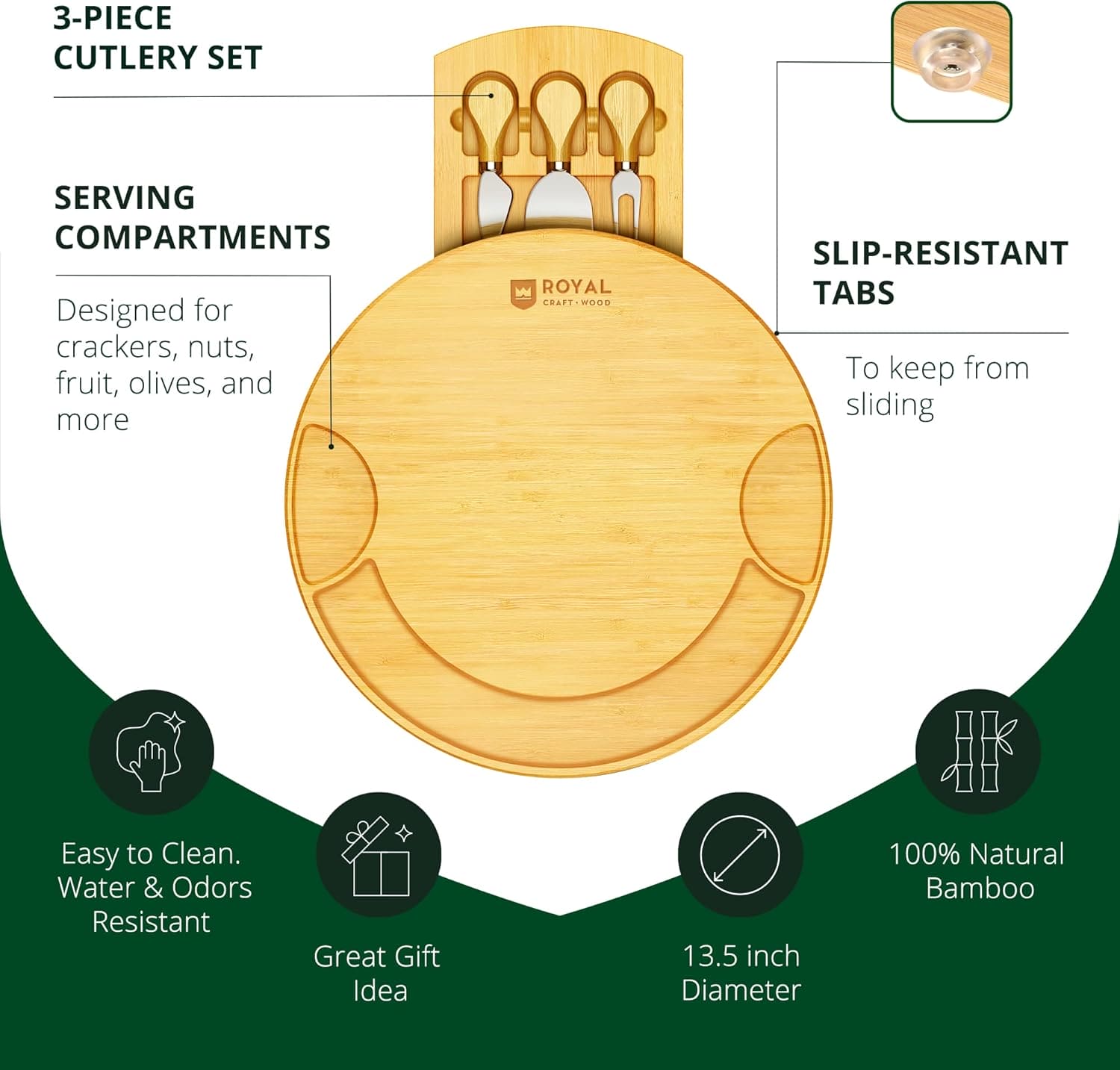 Cheese Board, Round