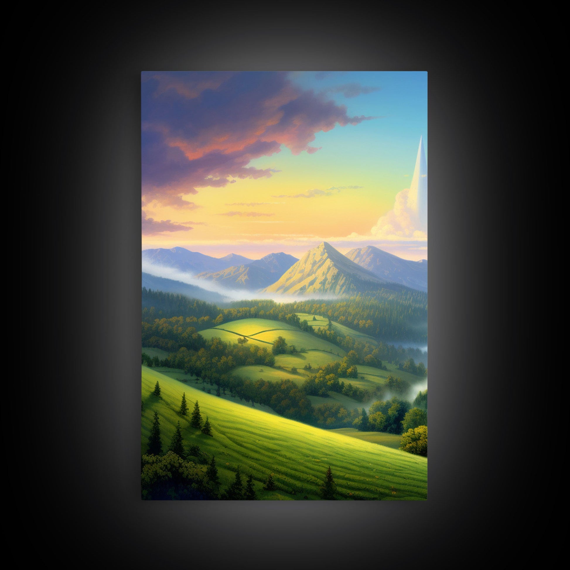 Modern Wall Art | Premium Canvas Prints | Hand-Stretched Giclée Artwor
