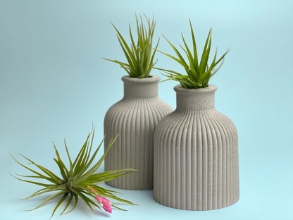 Handmade Concrete Planter – Minimalist Succulent & Herb Pot