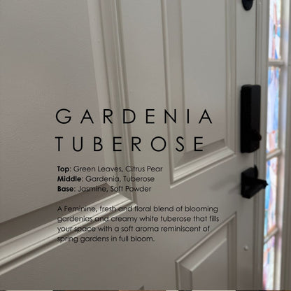 Gardenia Tuberose Soy Candle – Feminine, Fresh & Floral