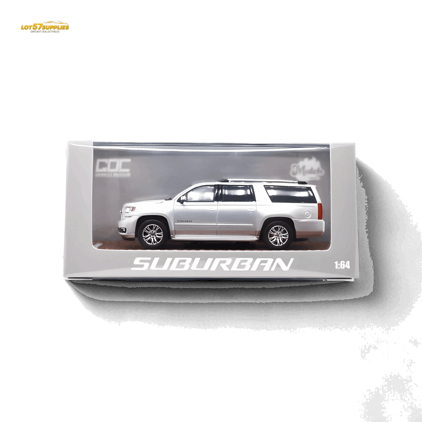 GOC Chevrolet Suburban 2015 - Silver 1:64