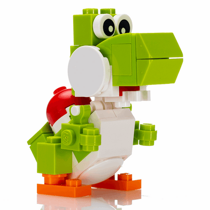 Green Dino Custom Build Pack – 27 Authentic LEGO Pieces by Build Better Bricks