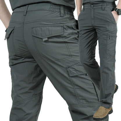 Men's Tactical Cargo Pants - Waterproof & Quick Dry