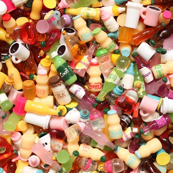 Bottles Dollhouse Miniature Toy Doll Food