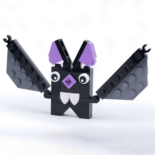 Halloween Bat made using LEGO parts
