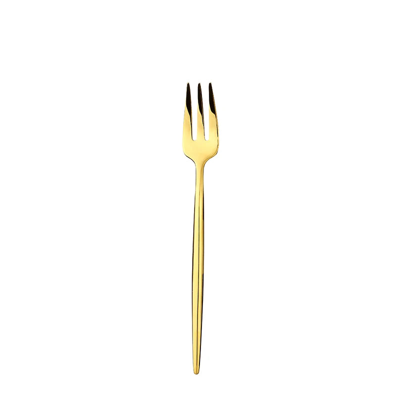 Gold Cutlery Set Forks Spoons Knives Tableware Steel Cutlery Set Stainless Steel Dinnerware Set Spoon Knife Fork Custom Logo