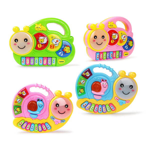 Kid Cartoon Piano Keyboard Game Electronic Multifunctional Toy