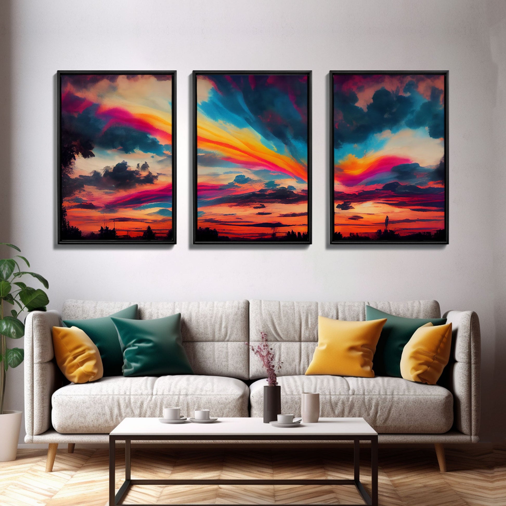 Modern Wall Art | Posters & Canvas Prints | Hand-Stretched Giclée Artwork