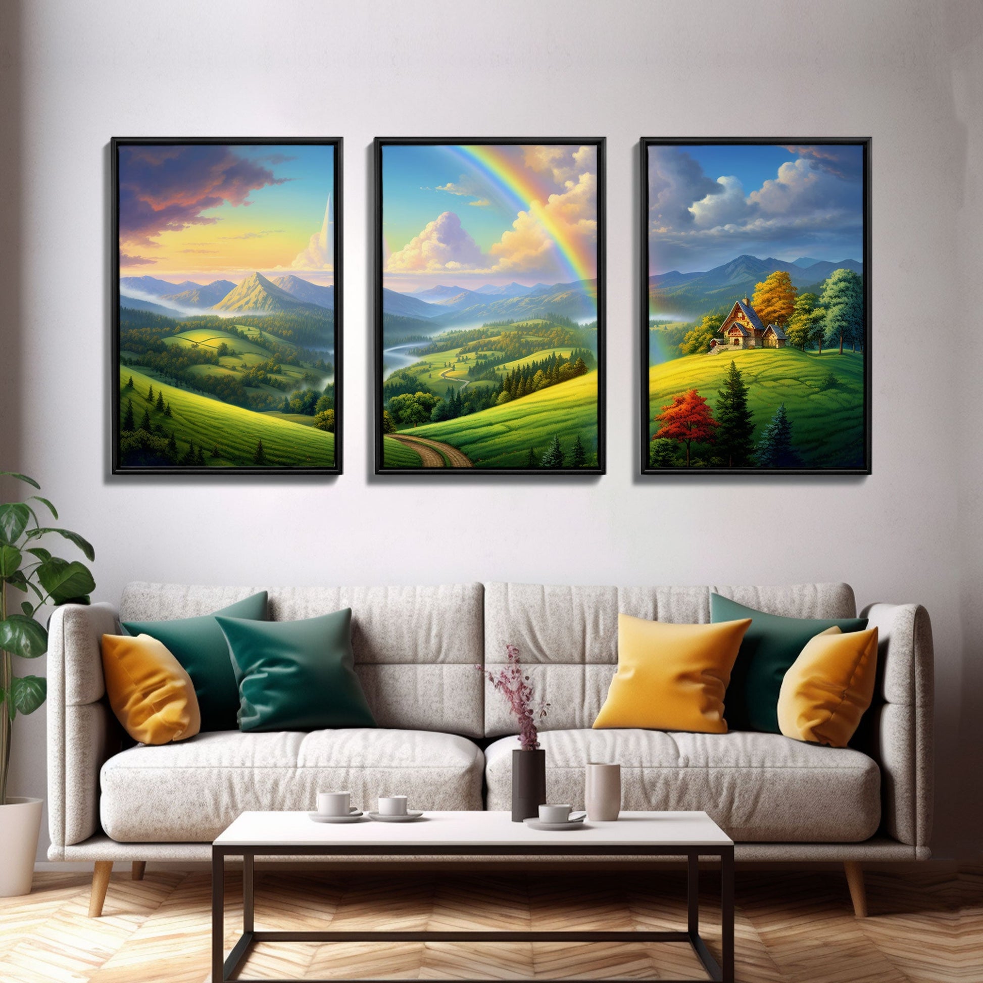 Modern Wall Art | Premium Canvas Prints | Hand-Stretched Giclée Artwor