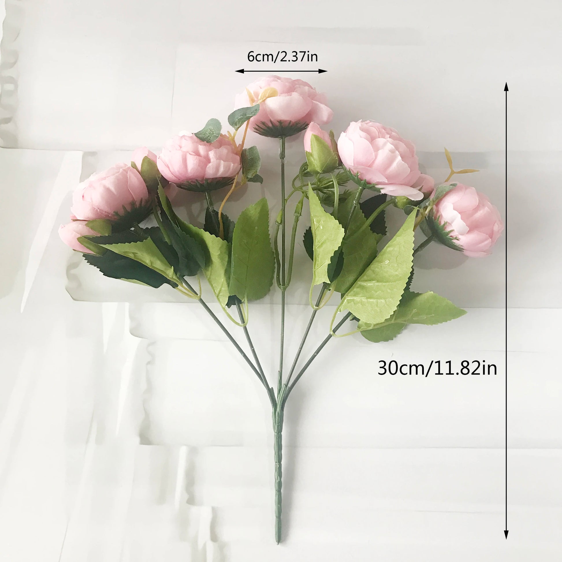 High-Quality Silk Peony & Hydrangea Bouquet for Home & Weddings